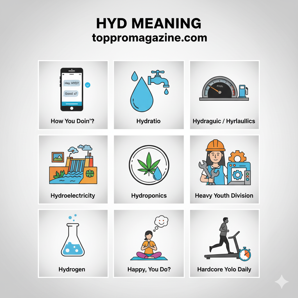 HYD Meaning, What Does HYD Really Stand For? HYD Meaning, What Does HYD Really Stand For