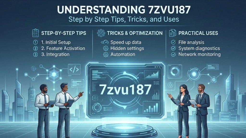 Understanding 7zvu187 Step by Step Tips, Tricks, and Uses 7zvu187